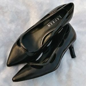 Lauren Ralph Lauren Classic Black Heels
